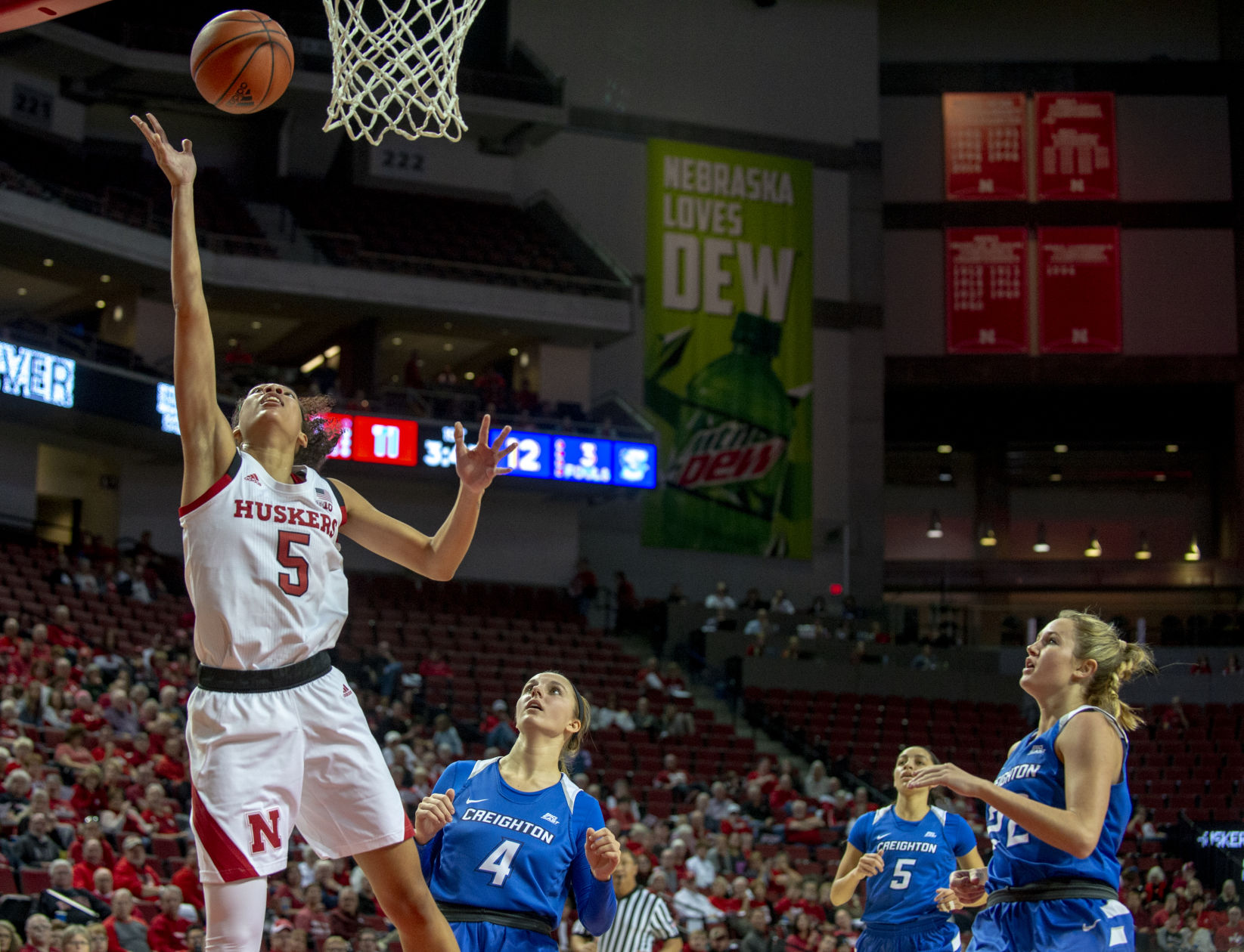 NU vs. Creighton women's basketball, 11.24